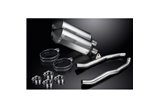 KIT SCARICO SILENZIATORE BSAU TITANIO X-OVAL KAWASAKI ZZR1400 NINJA 2008-2011 260MM