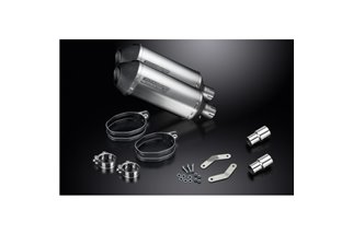 TRIUMPH SPEED TRIPLE 1050 11-14 260MM X-OVAL KIT SCARICO SILENZIATORE TITANIO BSAU
