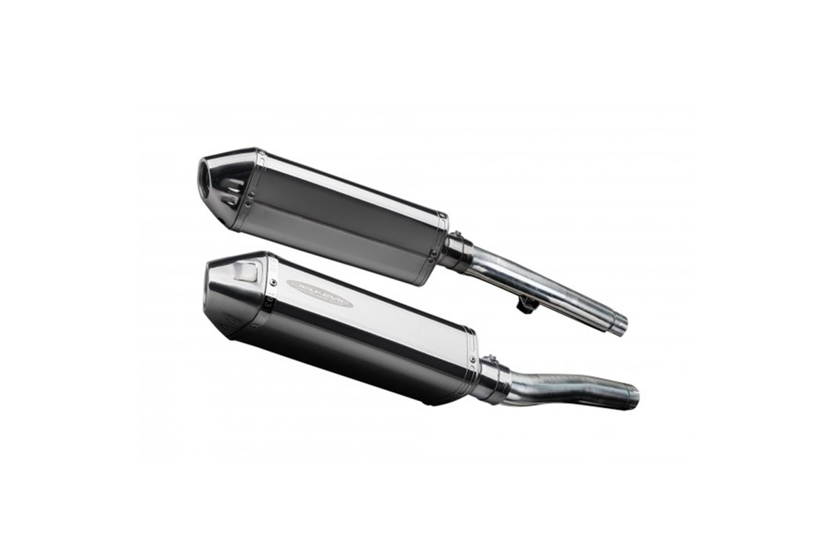 TRIUMPH TRIDENT 750 900 1991-93 320MM TRI INOX BSAU KIT SCARICO SILENZIATORE