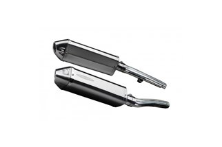 TRIUMPH TRIDENT 750 900 1991-93 320MM TRI INOX BSAU KIT SCARICO SILENZIATORE