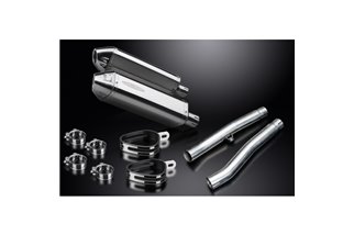 TRIUMPH TRIDENT 750 900 1991-93 320MM TRI INOX BSAU KIT SCARICO SILENZIATORE
