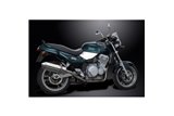 TRIUMPH TRIDENT 750 900 1991-93 320MM TRI INOX BSAU KIT SCARICO SILENZIATORE