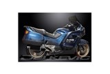 KIT SCARICO SILENZIATORE OVALE IN CARBONIO HONDA ST1100 PAN EUROPEAN 1989-2002 450MM