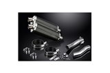 KAWASAKI Z1000SX ABS 2010-2019 350MM OVAL CARBON BSAU SILENCER EXHAUST KIT