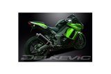 KAWASAKI Z1000SX ABS 2010-2019 350MM OVAL CARBON BSAU SILENCER EXHAUST KIT