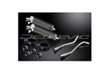 YAMAHA XT660X XT660R 2004-2016 KIT SCARICO SILENZIATORE BSAU IN CARBONIO DA 350 MM
