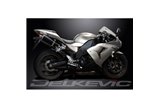KAWASAKI ZX10R 2006-2007 KIT SCARICO SILENZIATORE BSAU CARBONIO OVALE 350MM DE-CAT