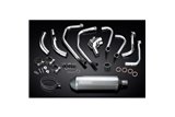 HONDA VFR800F 14-19 VFR800X 15-19 SCARICO COMPLETO 343MM TITANIO XOVAL BSAU
