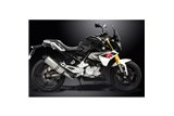 BMW G310R G310GS 2017-20 SISTEMA DI SCARICO DECAT 343MM SILENZIATORE TITANIO XOVAL BSAU