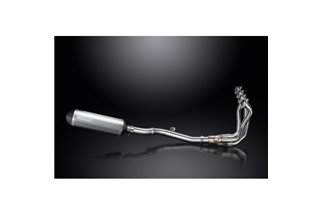 SISTEMA DI SCARICO COMPLETO KAWASAKI 1000SX NINJA 2020-24 SILENZIATORE TITANIO X-OVAL DA 343 MM