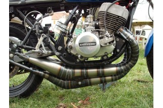 Pot d'echappement Jim Lomas Kawasaki H2 H2R 750