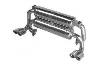 sistema di scarico tubi style in acciaio inox per Ferrari F512M 1994-1996