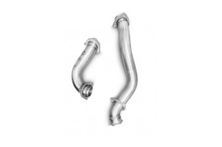 kit tubi da scarico collettori senza Cat in acciaio inox tubi style ferrari 328 gtb - gts 1985 - 1989