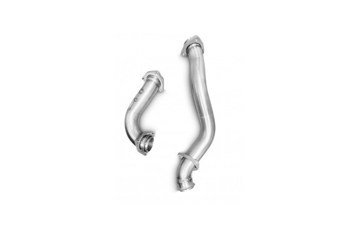 Exhaust Pipe Kit Headers Without Cat Stainless Steel Pipes Style Ferrari 308 Qv Gtb - Gts 1982 - 1985