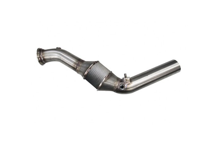 Stainless Steel Race Catalytic Converter Kit Pipes Style Maserati Levante And Levante S Type M166 From 2016