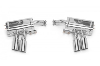 Sistema Di Scarico Terminale In Acciaio Tubi Style Per Maserati Coupè/Spyder/Gransport M138 2001 - 2007