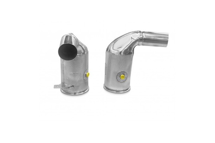 Kit Convertitori Catalitici In Acciaio Inox Tubo Style Porsche 911 Turbo E Turbo S 992 Senza Gpf Dal 2020