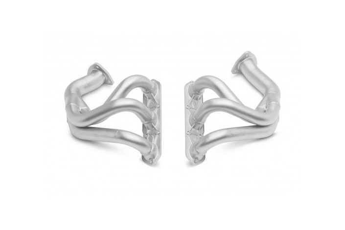 Edelstahl-Krümmersatz im Rohrstil für Porsche 911 Carrera S997.1 2004 - 2008