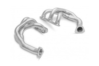 Kit collettori in acciaio inox tubi style porsche 911 carrera s997.1 2004 - 2008