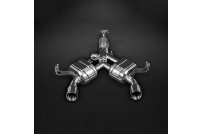 ECE Valved Exhaust System with Capristo Carbon Diffuser Alfa Romeo 4C (Ces3) 10Ar04010003