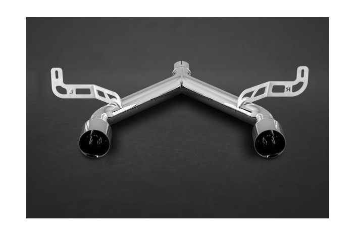 Capristo Alfa Romeo 4C 10Ar04010000 Free Flow Exhaust System with Carbon Diffuser