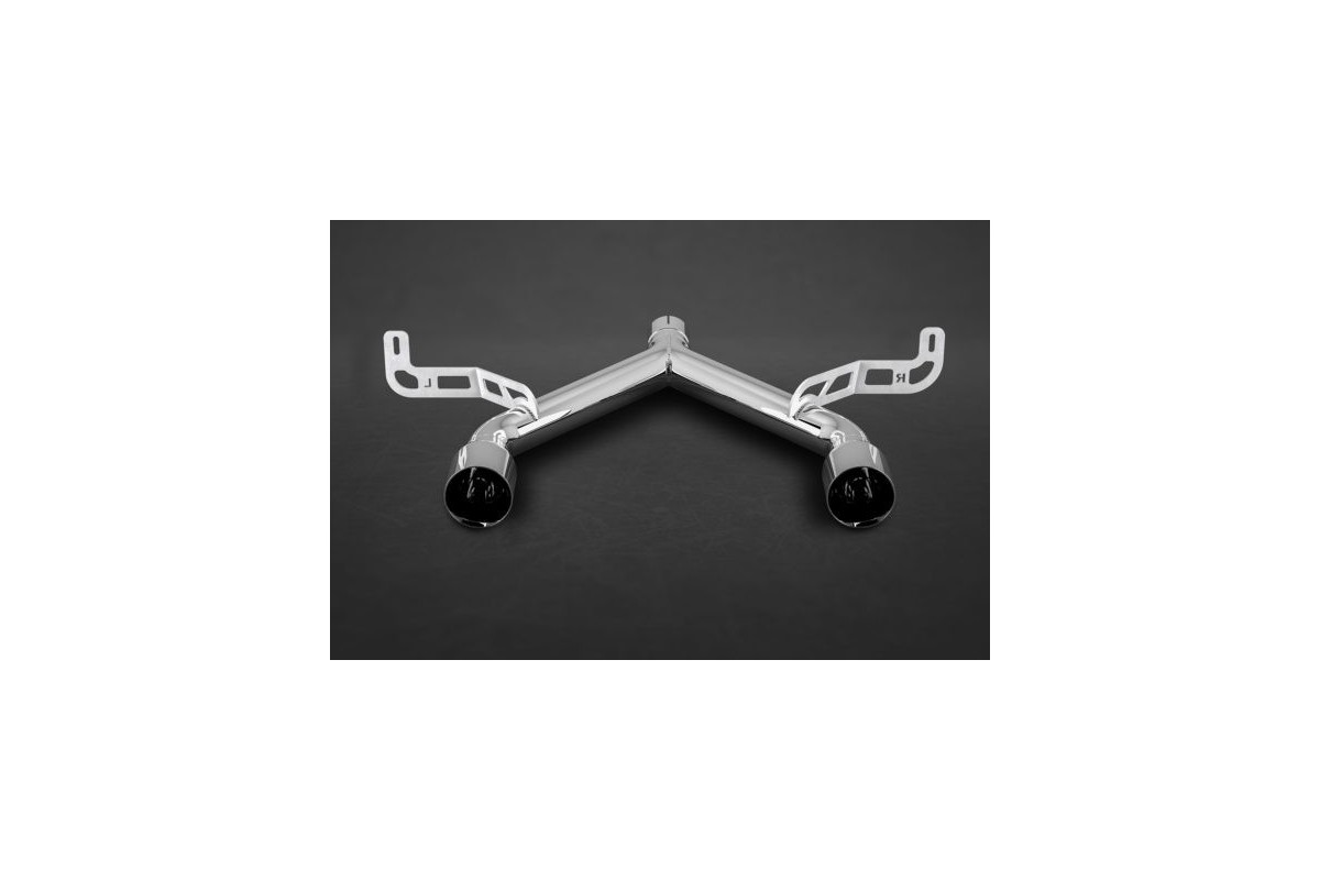 Système d'échappement à flux libre avec diffuseur en carbone pour Alfa Romeo 4C Capristo 10Ar04010000