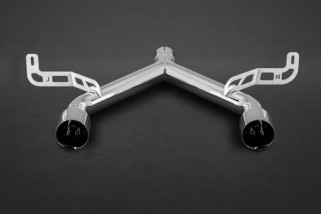 Système d'échappement à flux libre avec diffuseur en carbone pour Alfa Romeo 4C Capristo 10Ar04010000