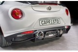 Système d'échappement à flux libre avec diffuseur en carbone pour Alfa Romeo 4C Capristo 10Ar04010000