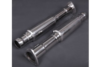 Capristo Stainless Steel Muffled Catalytic Converter Delete Pipes Aston Martin Dbs V12 2008 - 2012 02 Am01803002