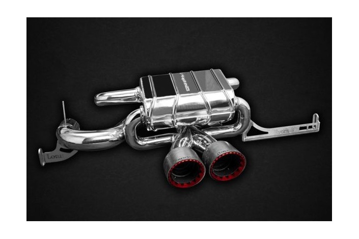 Sistema di scarico con valvole e punte in carbonio Capristo lotus Evora/S (CES3) 02LO12103001