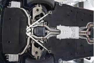 Scarico terminale con valvole e tubi intermedi (Ces3) capristo Bentley new continental GT/C W12/Speed dal 2018 02BE04103011