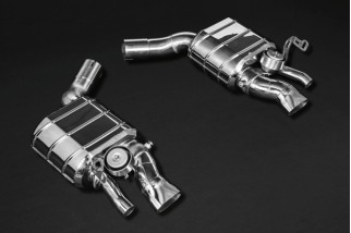 Exhaust system with valves and intermediate pipes (OE actuator) Bentley new continental GT/C W12/Speed ​​from 2018 02BE04103015