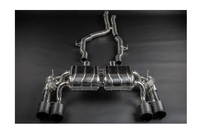 Scarico valvolato con silenziatore centrale capristo BMW m2 competition/CS F87 2019 - 2021 02BM09903020