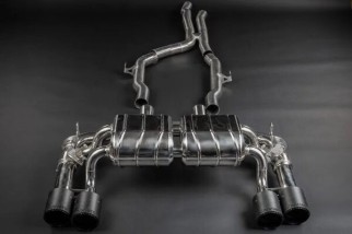 Klappenauspuff mit Capristo-Mittelschalldämpfer BMW m2 competition/CS F87 2019 - 2021 02BM09903020