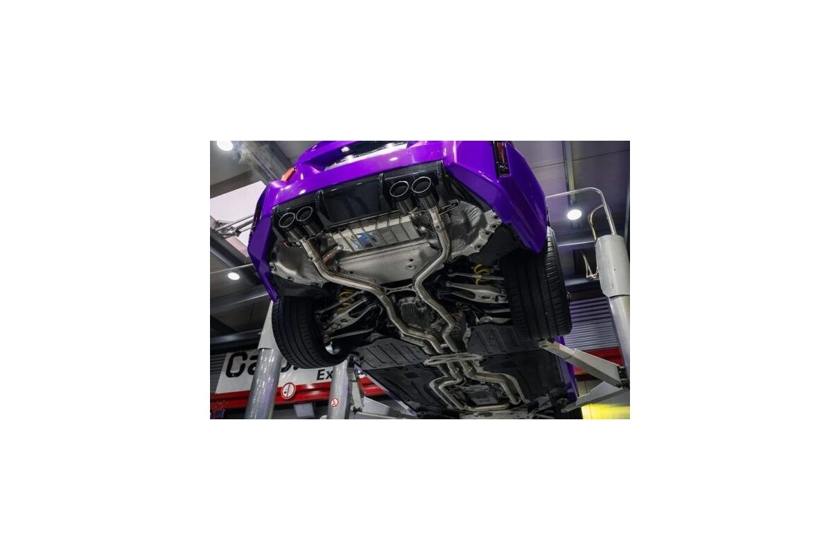 Impianto di scarico completo in inox 309 con cat. 200 celle 02BM09903021 Capristo BMW M2 G87 2023