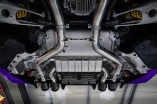 Impianto di scarico completo in inox 309 con cat. 200 celle 02BM09903021 Capristo BMW M2 G87 2023