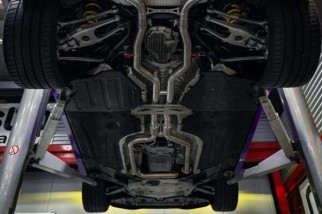 Impianto di scarico completo in inox 309 con cat. 200 celle 02BM09903021 Capristo BMW M2 G87 2023
