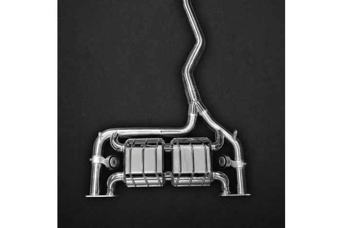 Exhaust system with valves with capristo center silencer Bmw 428i (ces3) 2013 - 2020 02BM02103003