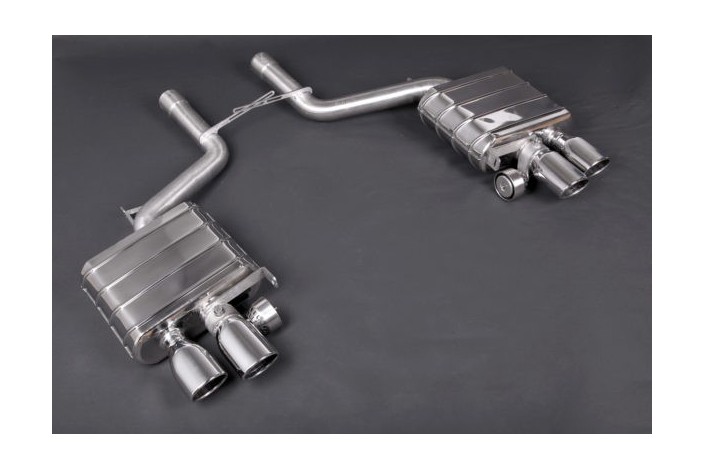 Capristo Edelstahl ECE Klappenauspuffanlage BMW Alpina B5 BiTurbo (F10) 2012 - 2016 02BM05503001
