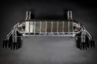 Auspuffanlage mit ECE-Ventilen, Schalldämpfern, Rohren und Anschlüssen Wicrom Capristo BMW M5 (F90) 2018 - 2023 02BM03803022