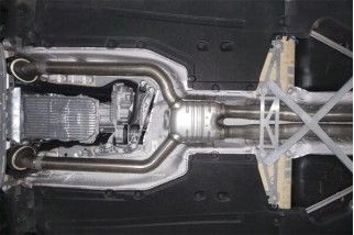 Auspuffanlage mit ECE-Ventilen, Schalldämpfern, Rohren und Anschlüssen Wicrom Capristo BMW M5 (F90) 2018 - 2023 02BM03803022
