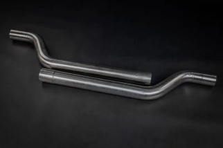 Exhaust system with valves pipes presilencerdelete and tips wicrom capristo BMW M5 (F90) 2018 - 2023 02BM03803027