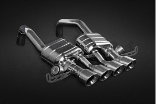 Exhaust system with valves and stock pipes post-Cat capristo chevrolet corvette C7 Stingray/z06 02CH09003001