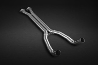Exhaust system with valves and stock pipes post-Cat capristo chevrolet corvette C7 Stingray/z06 02CH09003001