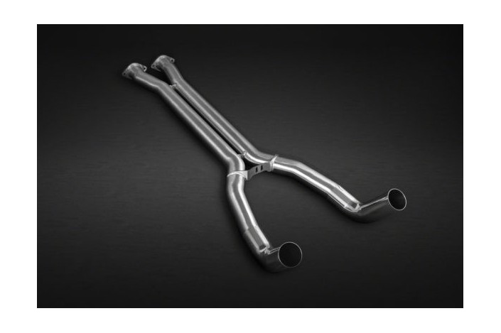 Chevrolet Corvette C7 Stingray/Z06 Capristo Post Catalytic Converter Replacement Center Pipes 02CH09003004