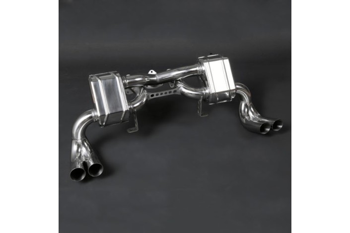 Sistema di scarico completo in acciaio inox capristo 02FE03203001 per ferrari 288gto