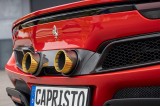 Ferrari 296 03FE13810003 Double échappement Capristo en fibre de carbone