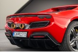 Ferrari 296 03FE13810003 Double échappement Capristo en fibre de carbone