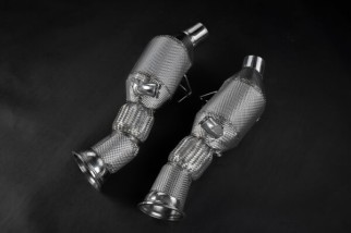 Downpipe catalizzatori sportivi 100 celle in acciaio inox capristo ferrari 296 02FE13803023