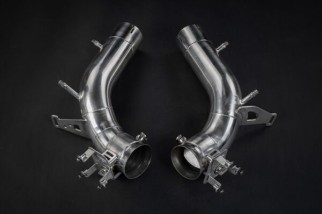 Paire de silencieux non silencieux avec valves Capristo 02FE13803012 pour Ferrari 296 GTB et GTS